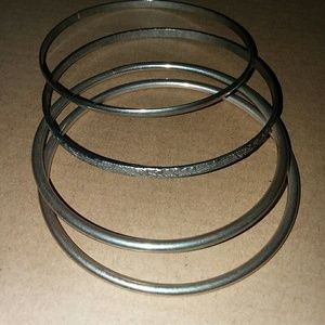 4 bangle bracelets